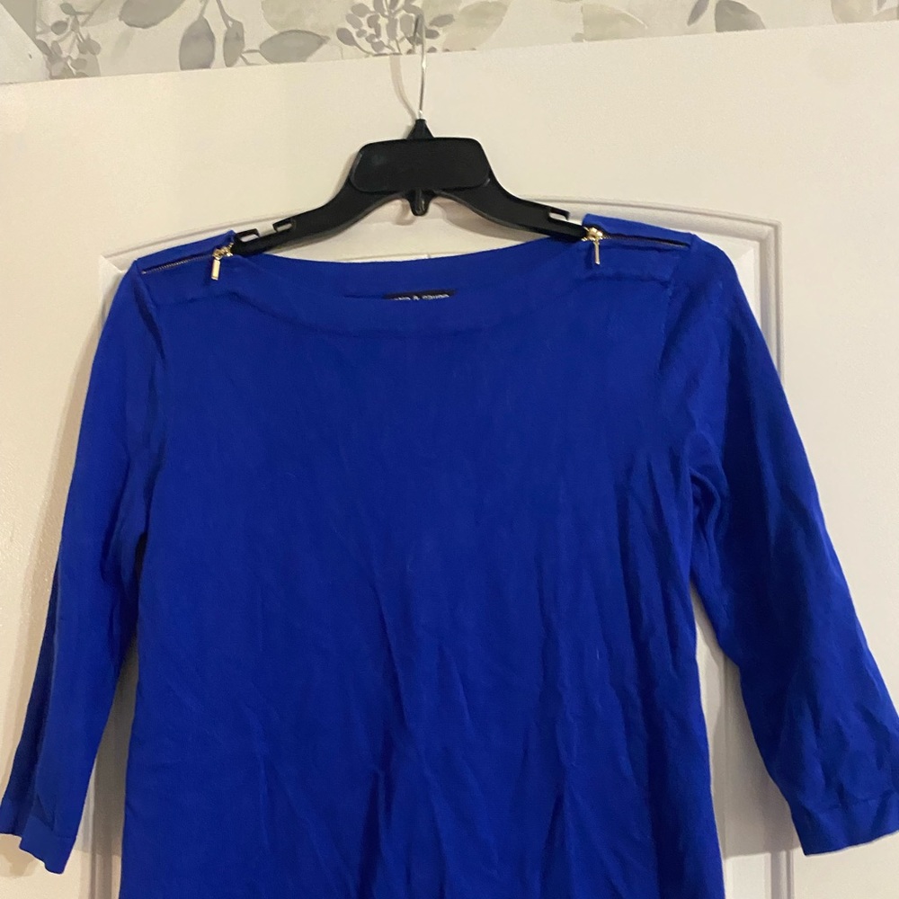 Blue sweater